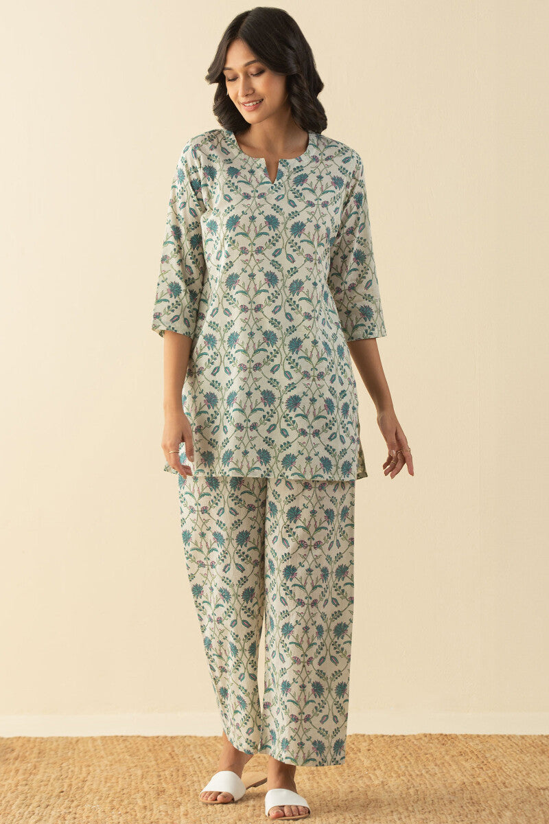 Gulbarg Maira Sanganeri Loungewear Set