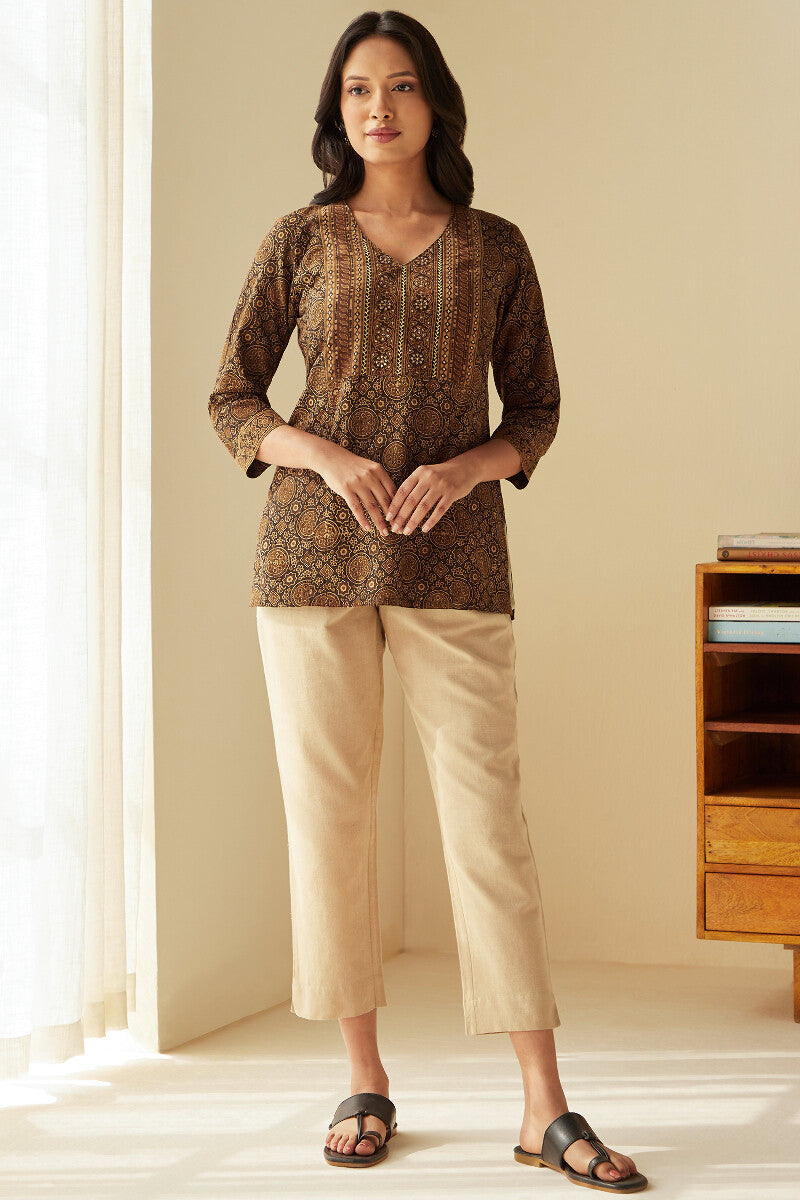 Sehra Zara Ajrak Top