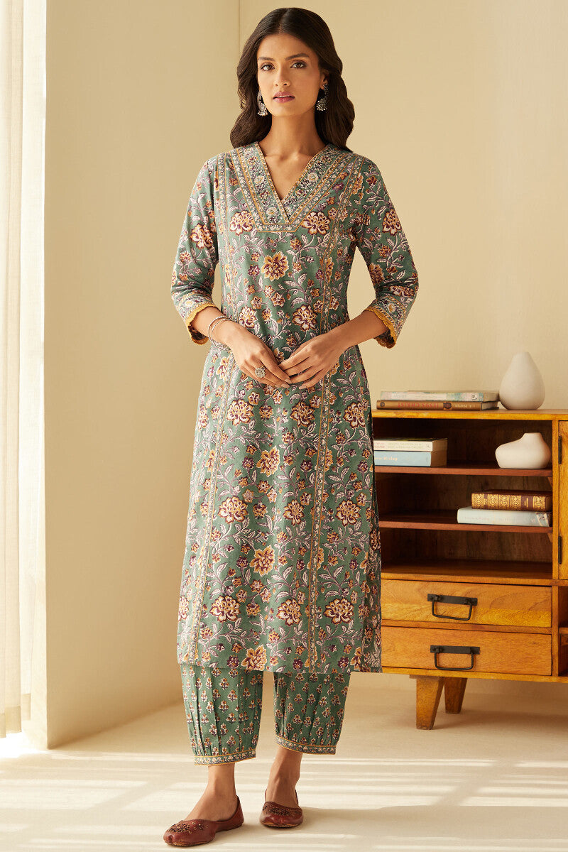 Gauhar Afra Sanganeri Kurta