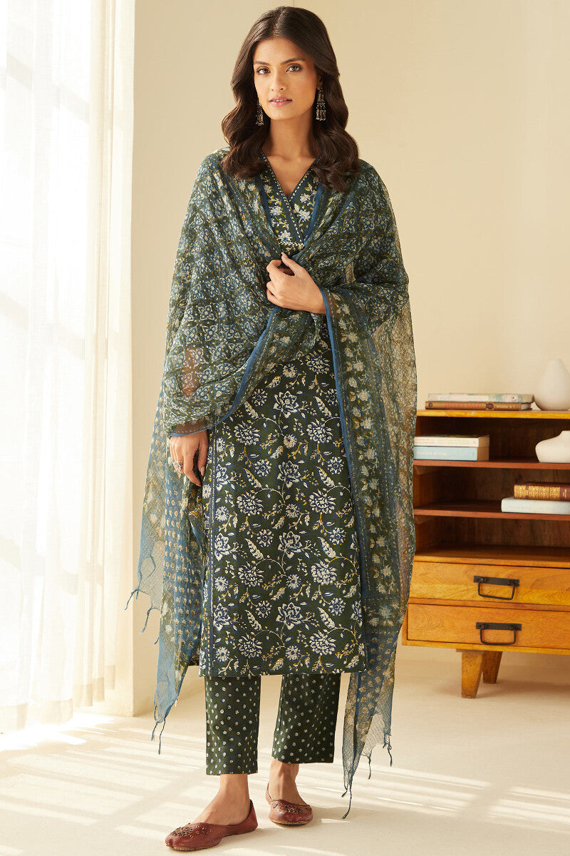 Sehra Mahreen Bagru Narrow Pants