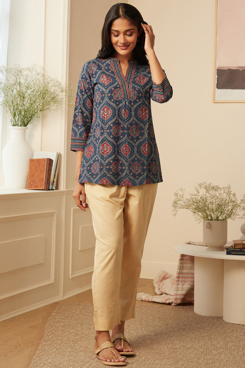 Sehra Rehmat Ajrak Top