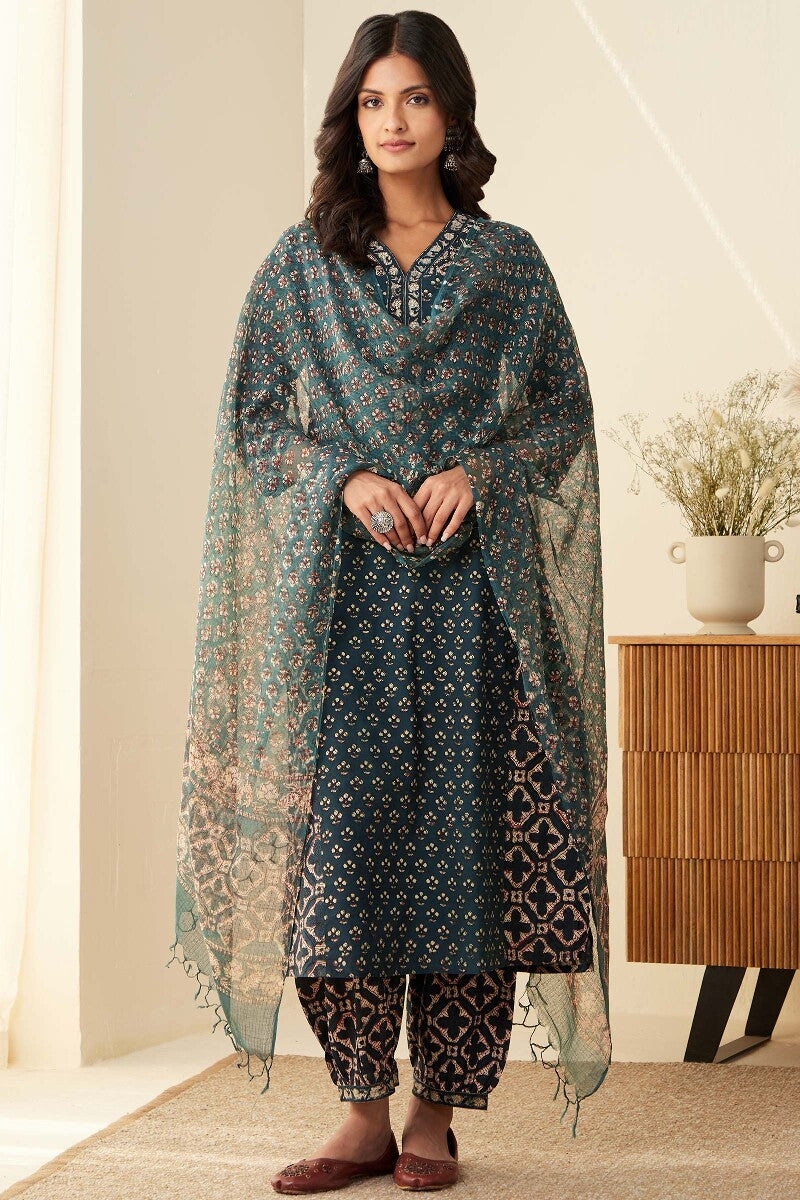 Sehra Nazimah Bagru Izhaar Pants