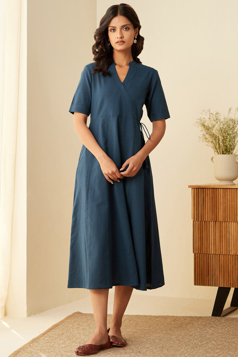 Roza Inara Blue Dress