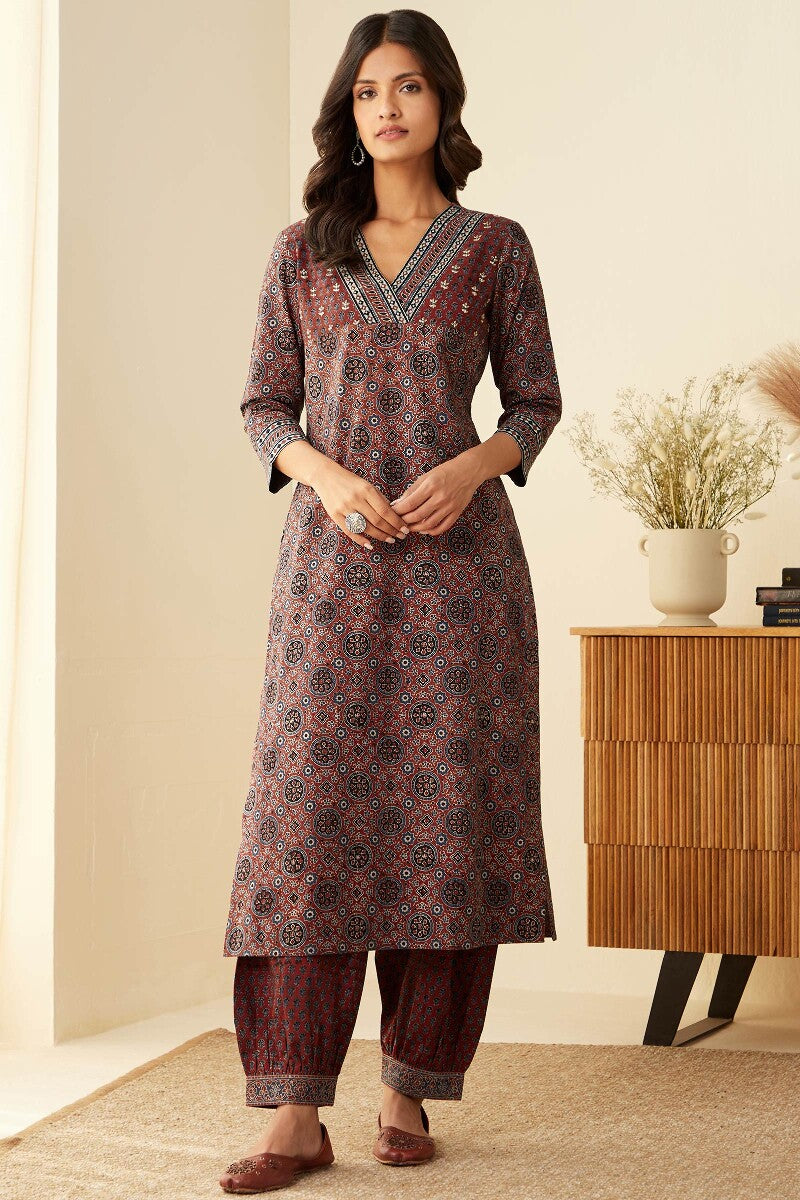 Sehra Sareen Ajrak Kurta
