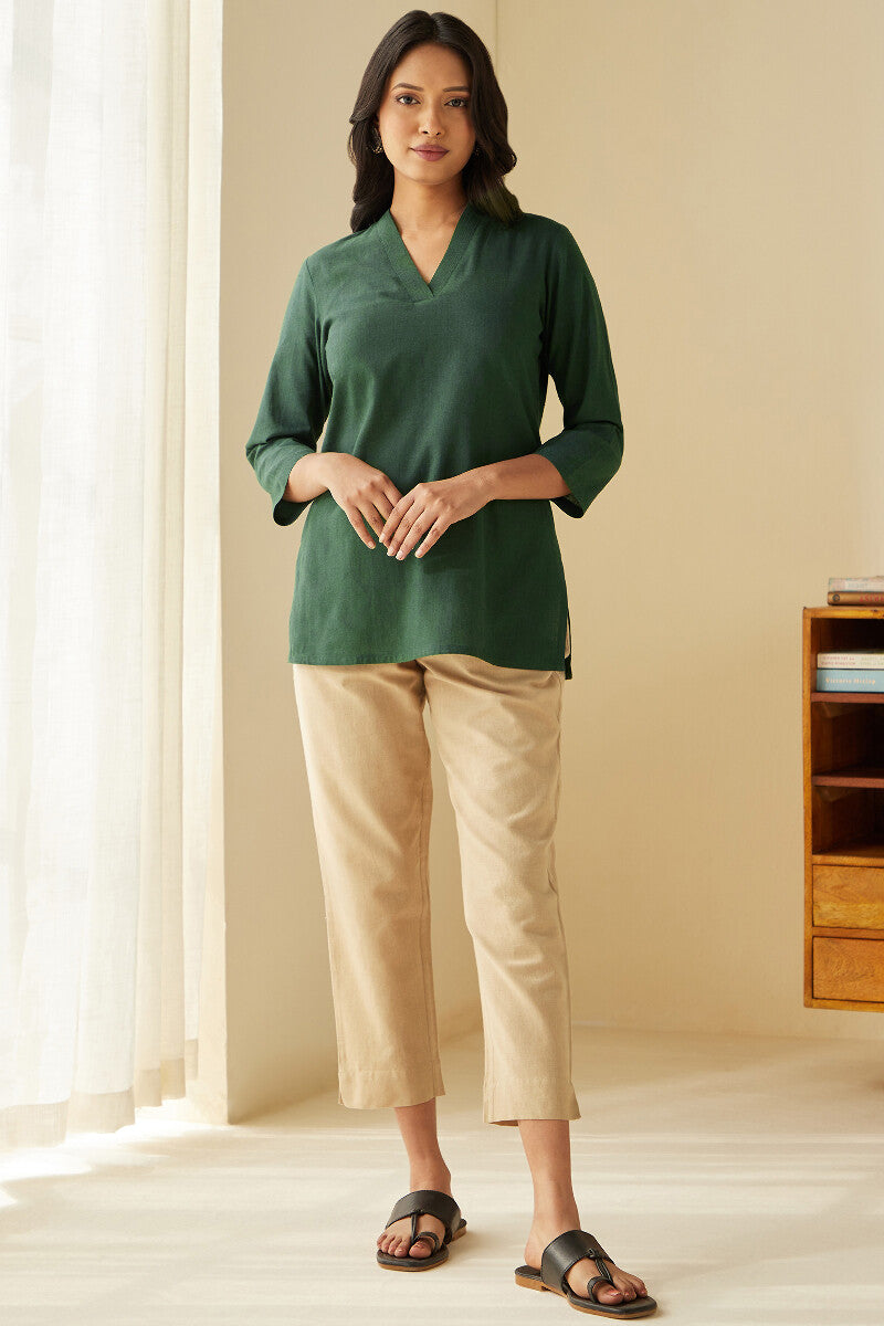 Roza Seher Green Top