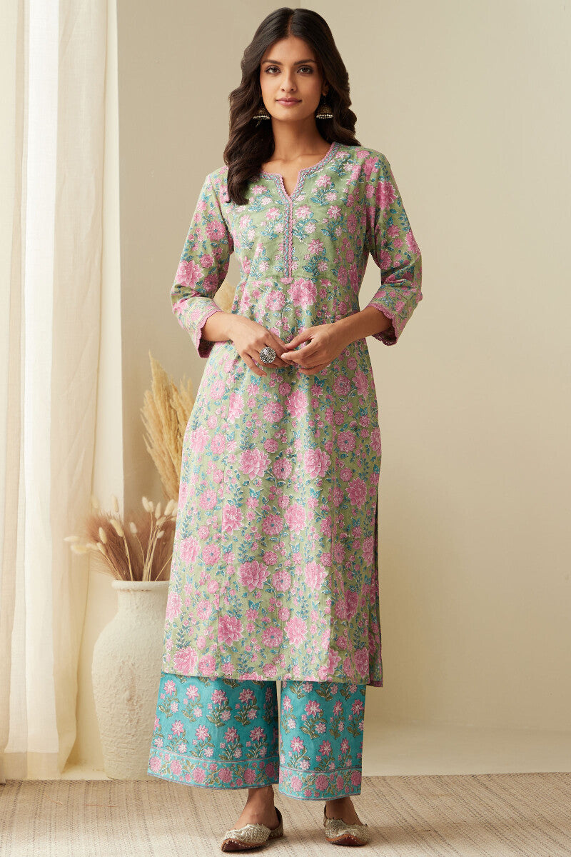 Rosheen Inara Sanganeri Kurta