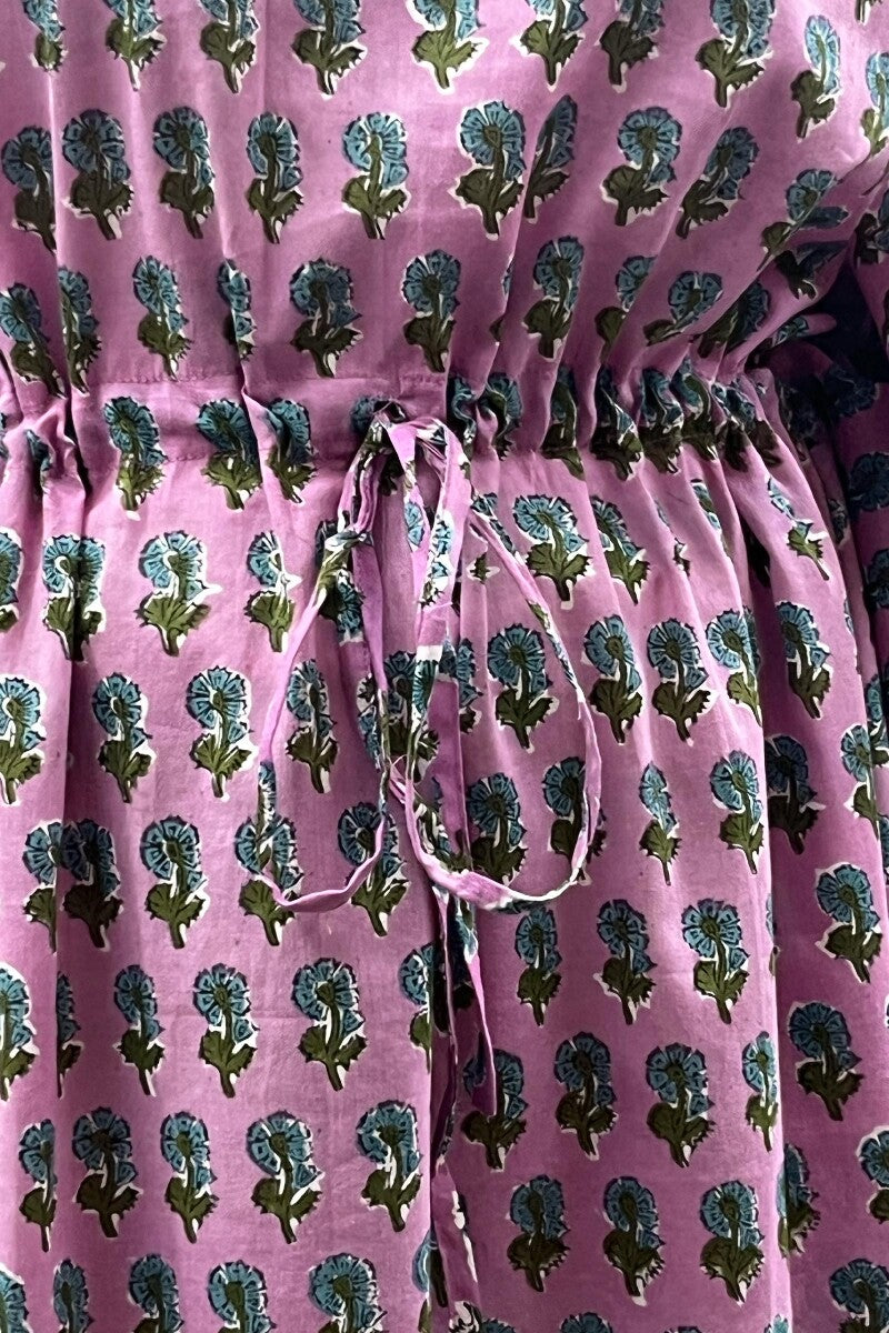 Purple Handcrafted Kaftan