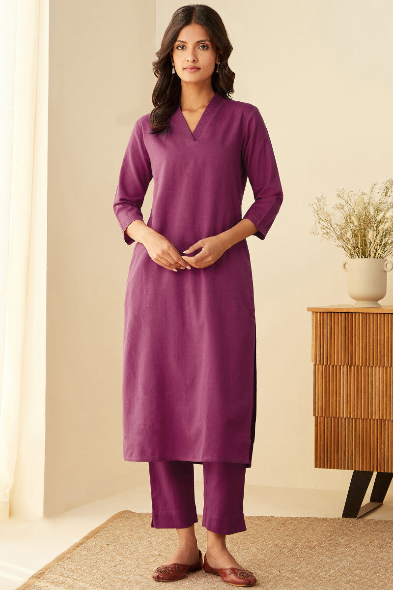 Gulbarg Magenta Narrow Pants