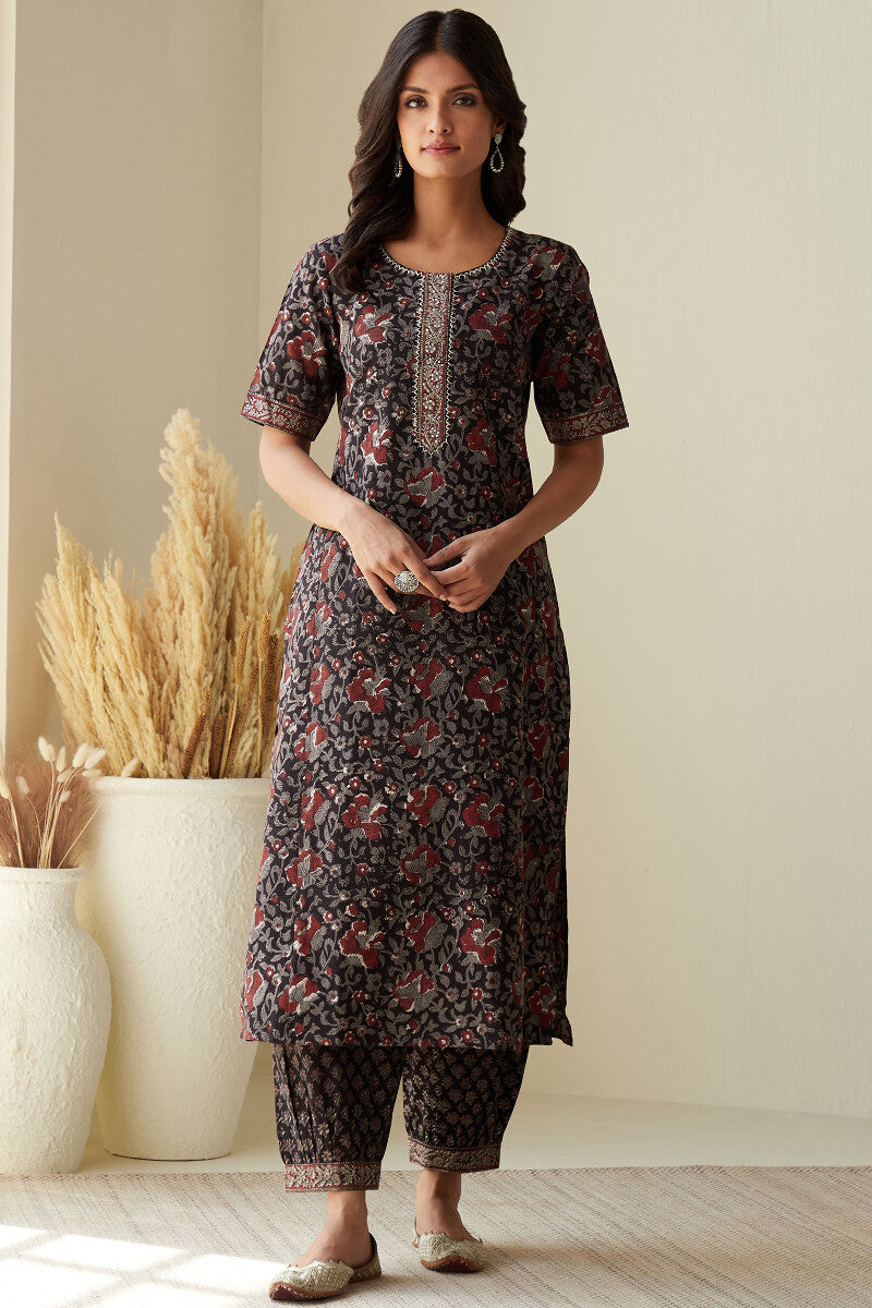 Sehra Nafeesa Bagru Kurta