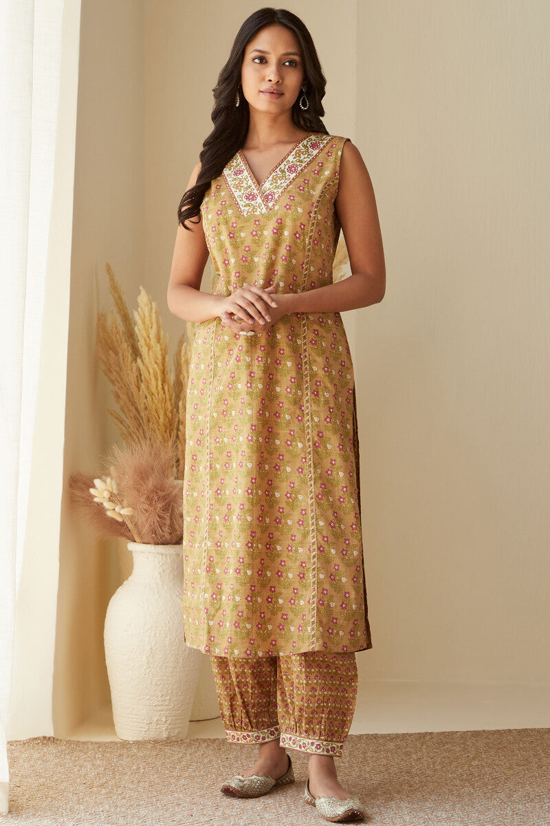 Rosheen Mehr Sanganeri Kurta
