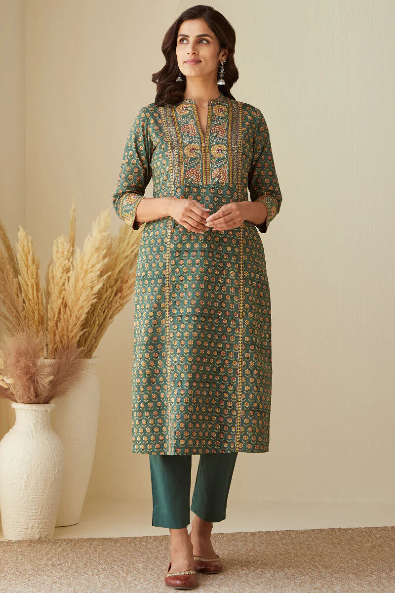 Surplus: Gauhar Seerat Sanganeri Kurta