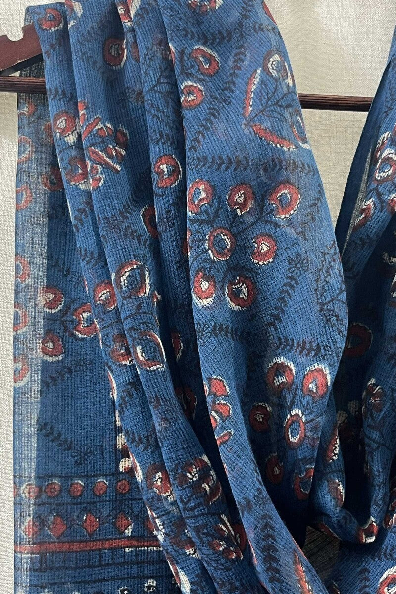 Blue Kota Dupatta