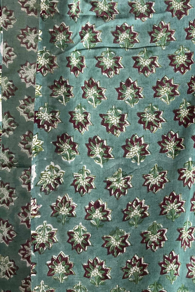 Green Sanganeri Dupatta