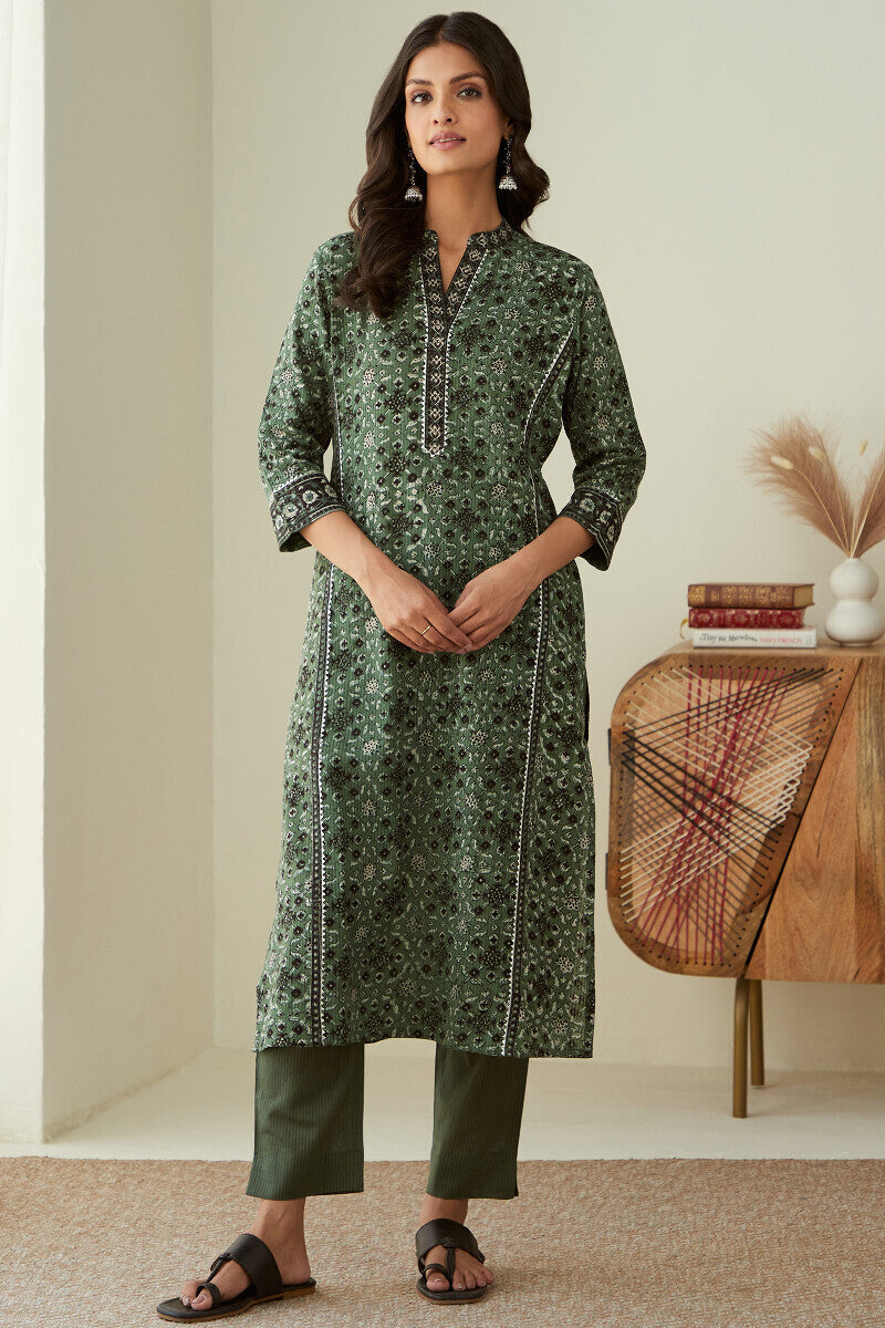 Sehra Kiran Bagru Kurta
