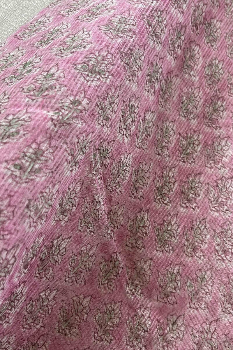 Pink Sanganeri Kota Dupatta