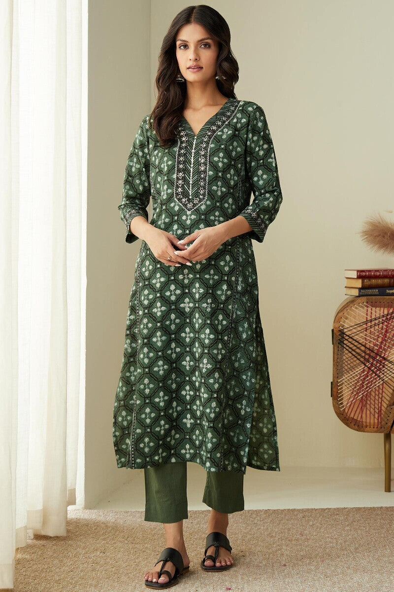 Sehra Farah Bagru Kurta