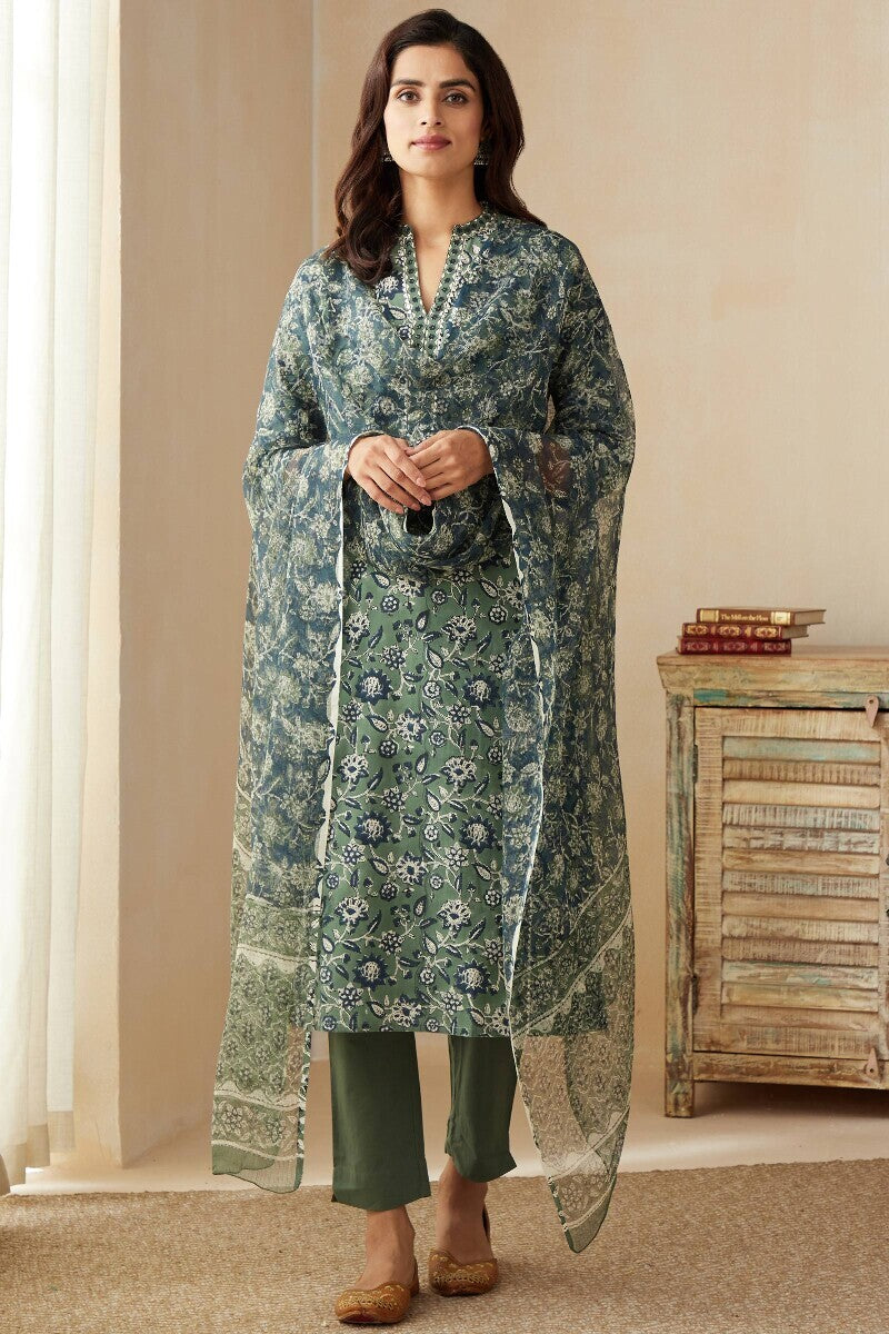 Gauhar Zoya Bagru Dupatta