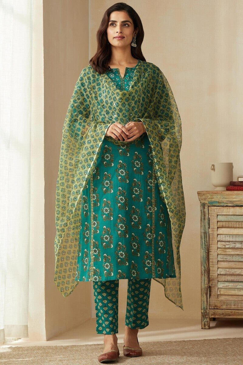 Gauhar Ria Sanganeri Dupatta