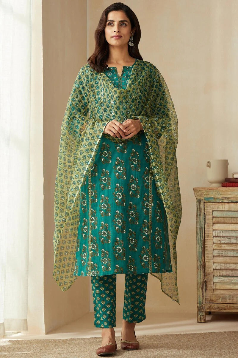 Gauhar Ria Sanganeri Dupatta