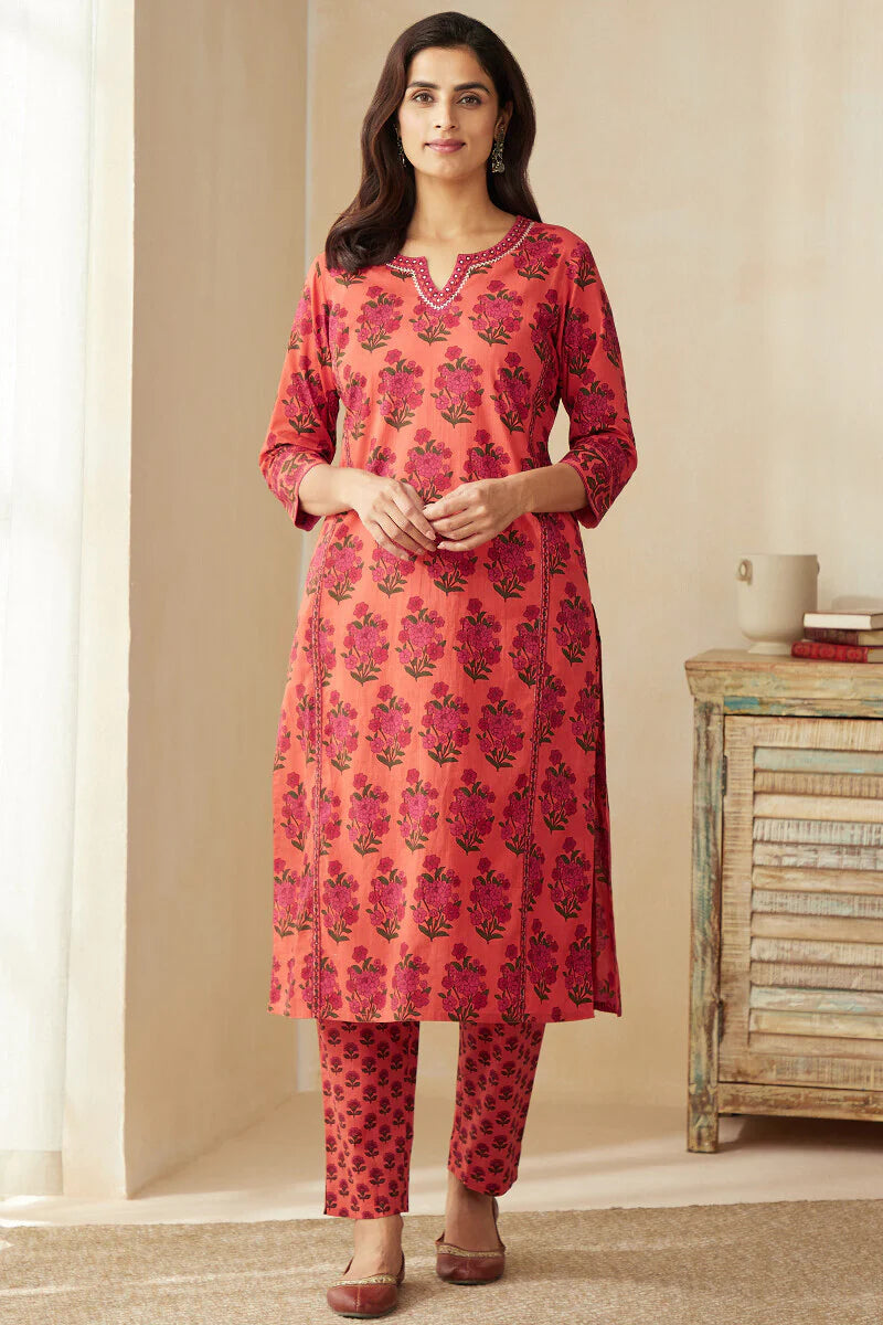 Gauhar Sehmat Sanganeri Kurta