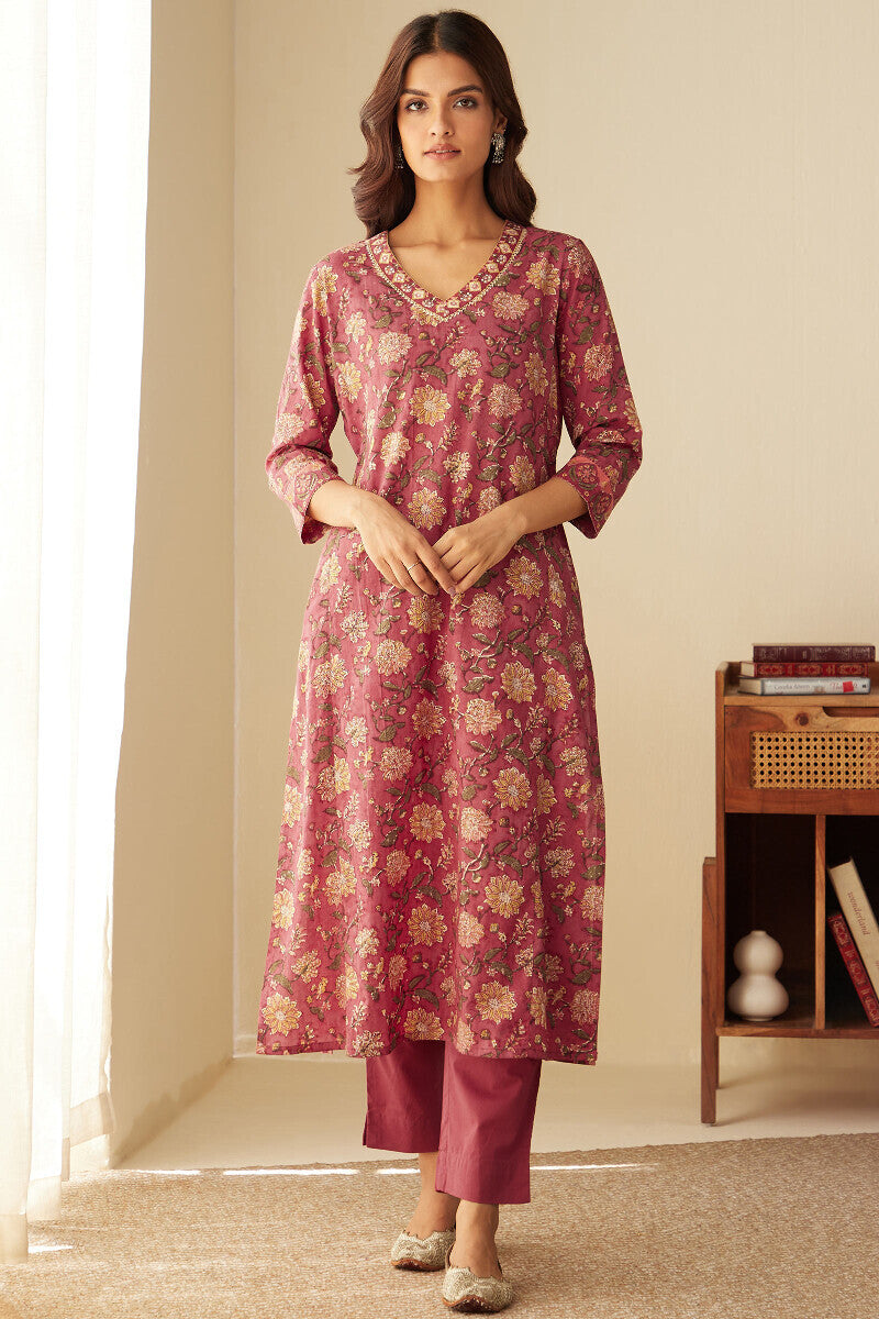 Rosheen Feroza Sanganeri Kurta