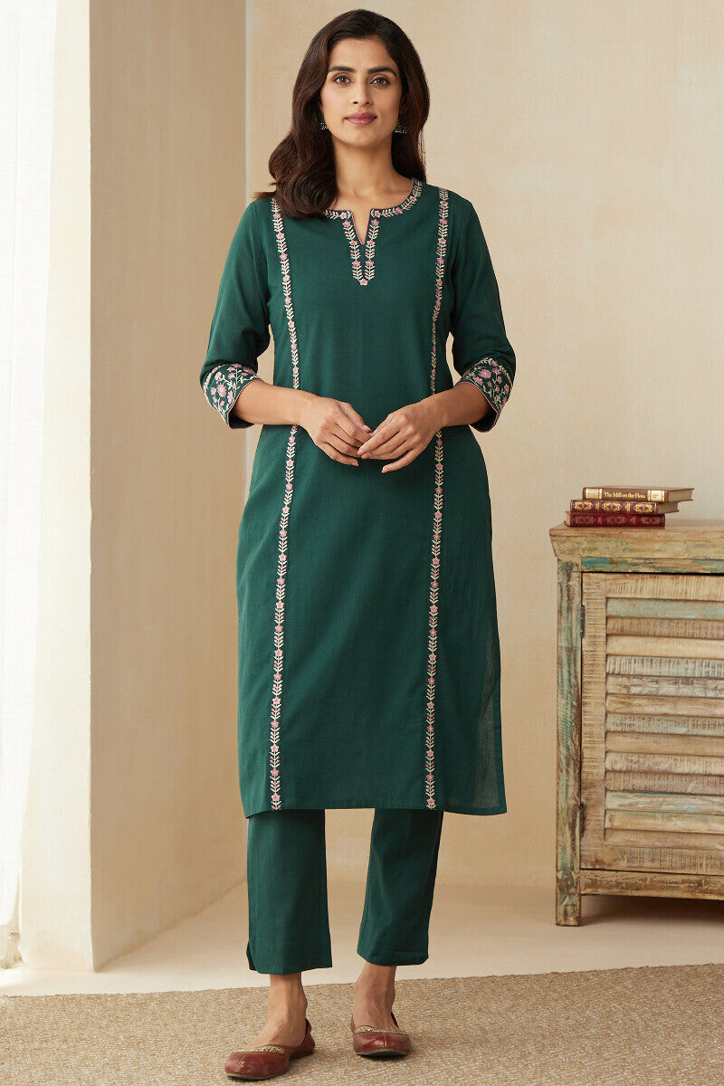 Roza Zoya Green Kurta