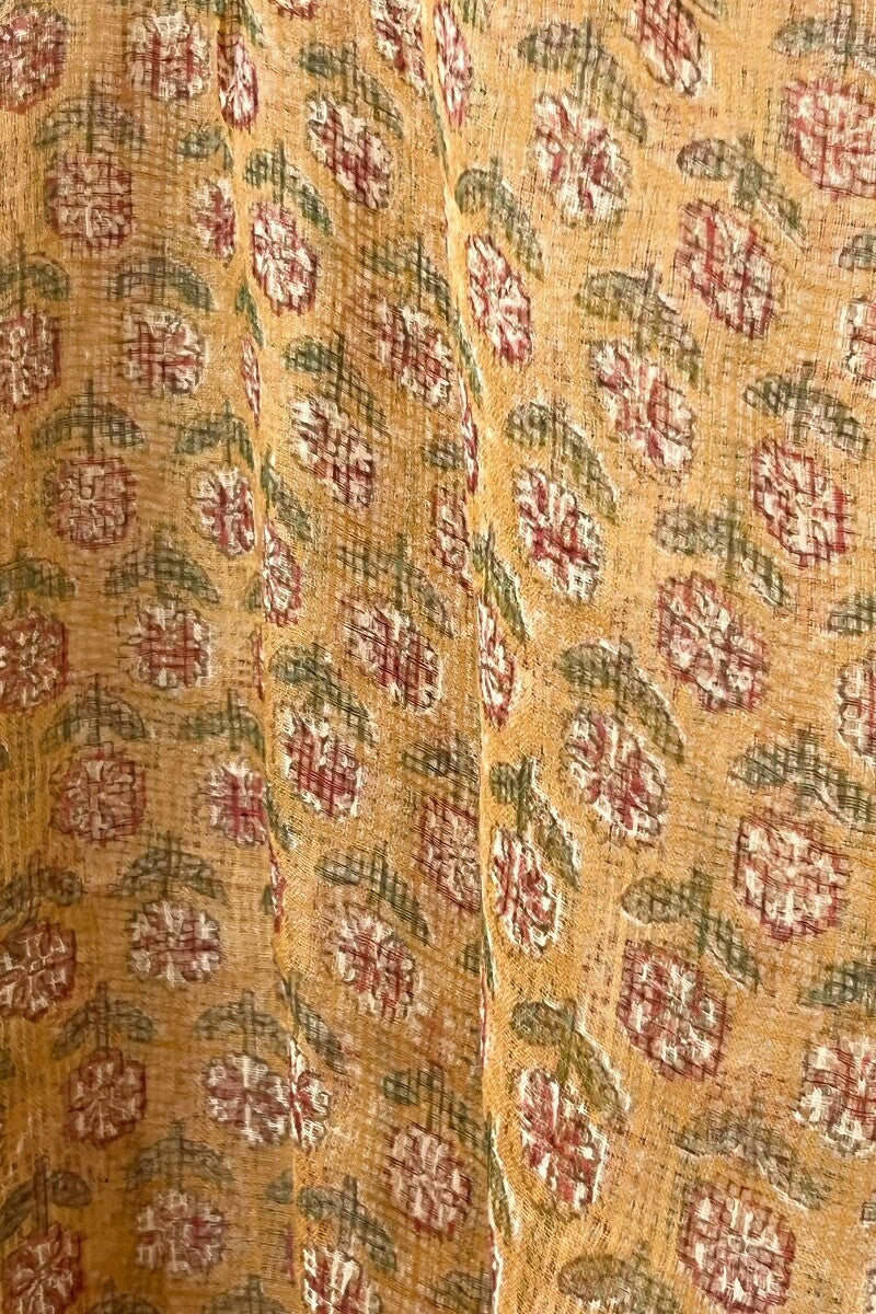 Yellow Sanganeri Dupatta