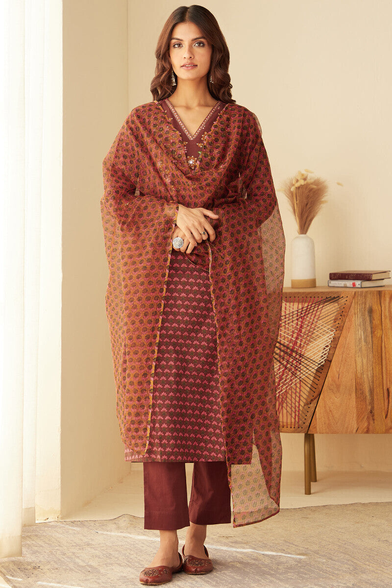 Gauhar Rania Sanganeri Dupatta