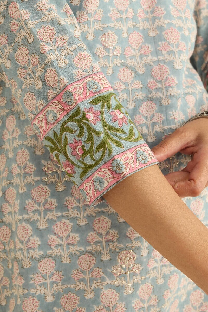 Gulraiz Feroza Sanganeri Kurta