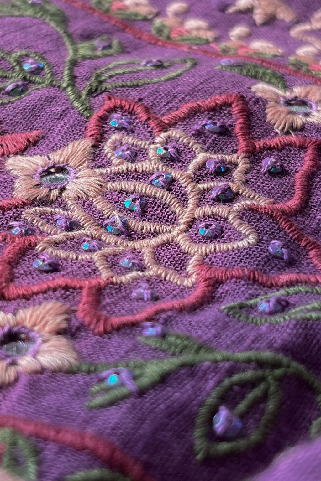 Surplus: Mehraab Aalia Purple Kurta