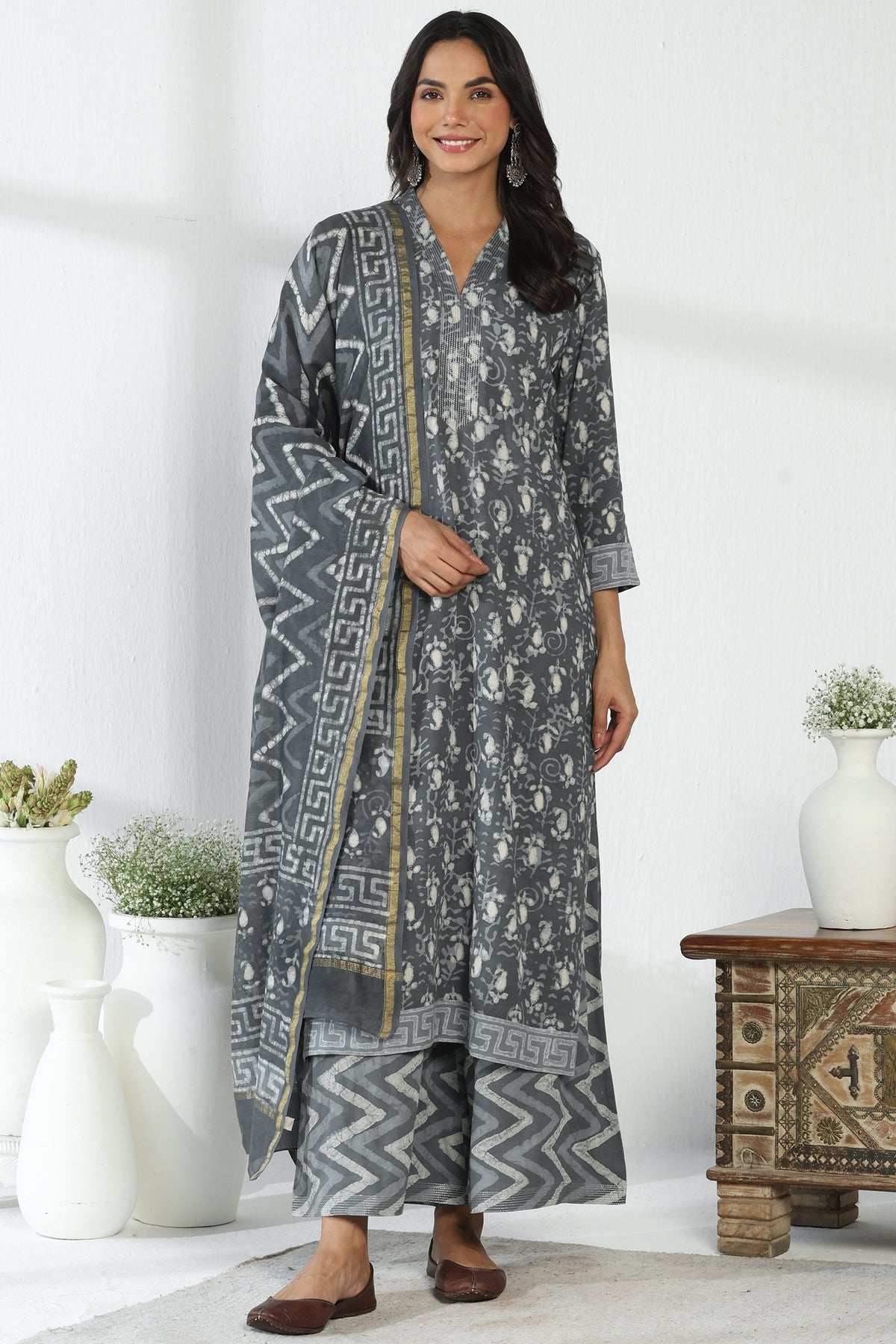 Sehra Rasia Dabu Dupatta