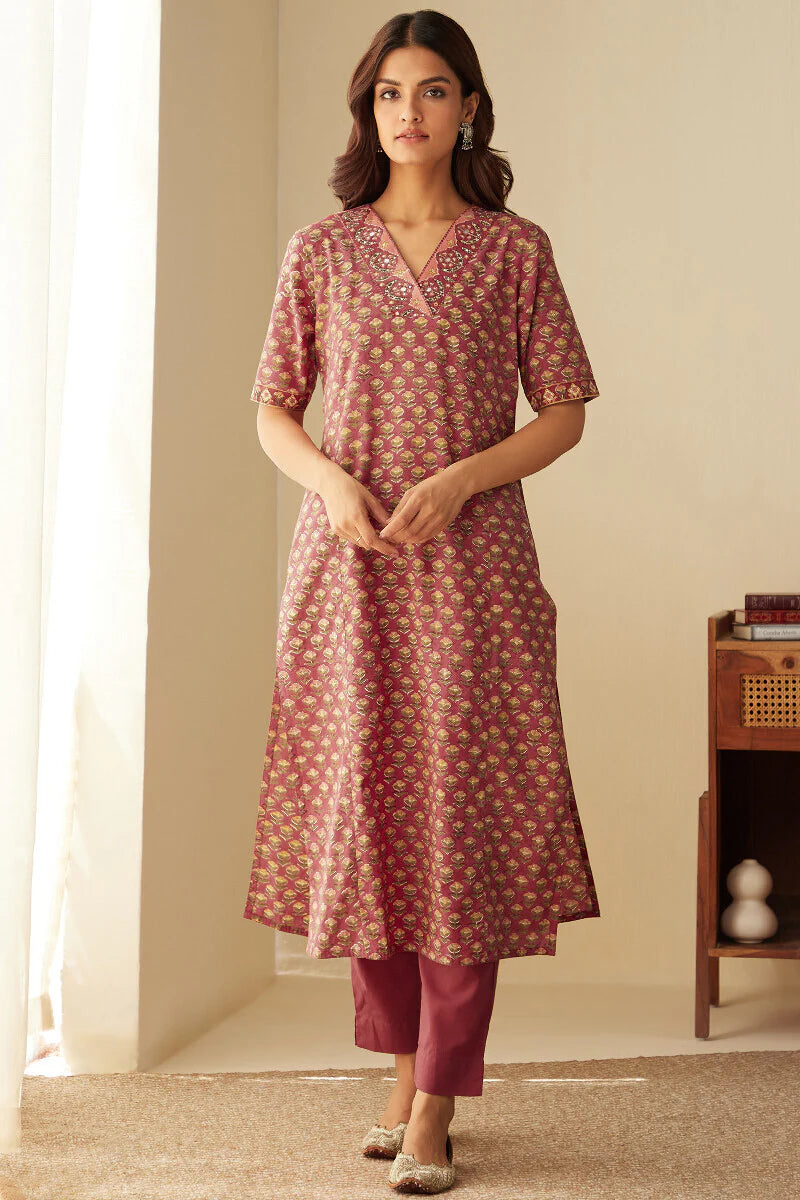 Rosheen Omaira Sanganeri Kurta
