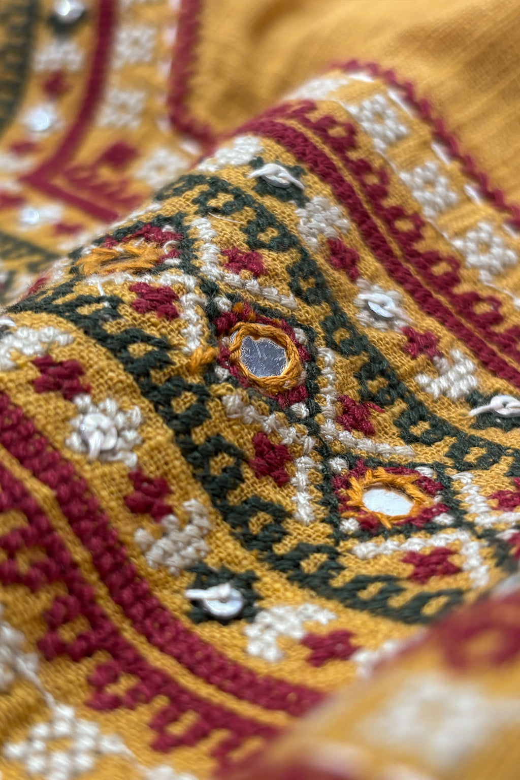 Mehraab Suhana Mustard Kurta