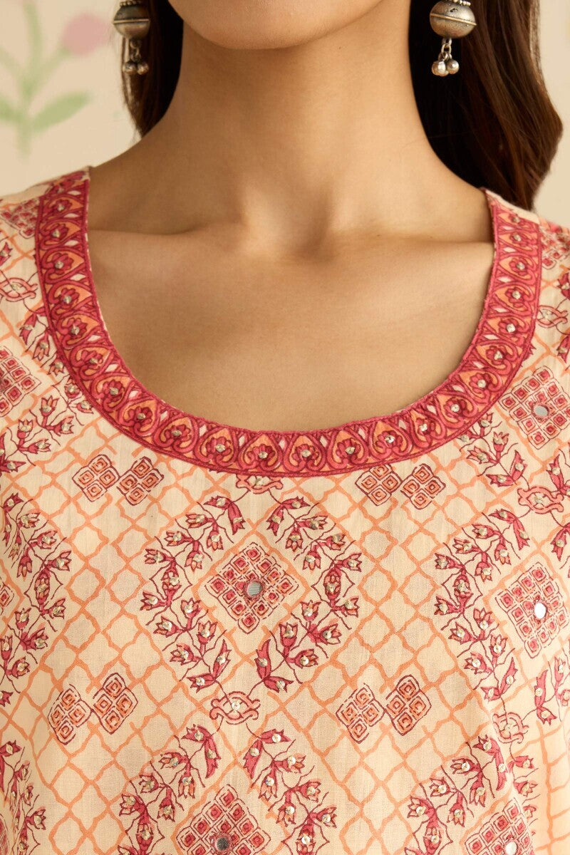 Gulraiz Sahiba Sanganeri Kurta