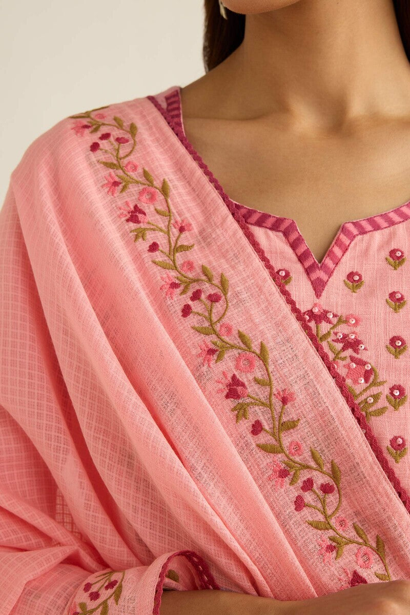 Mehraab Mahi Pink Dupatta