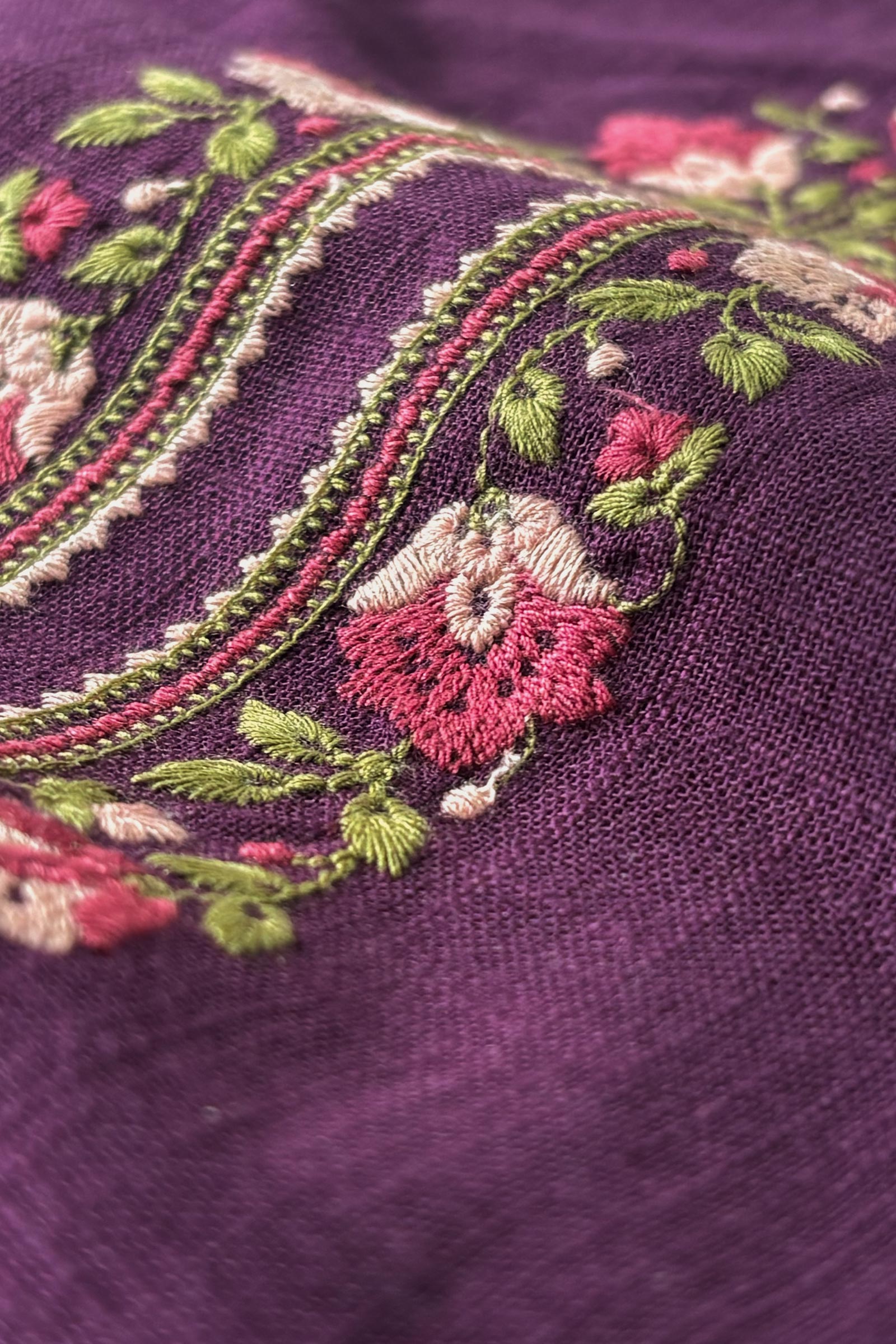 Mehraab Rahida Purple Kurta