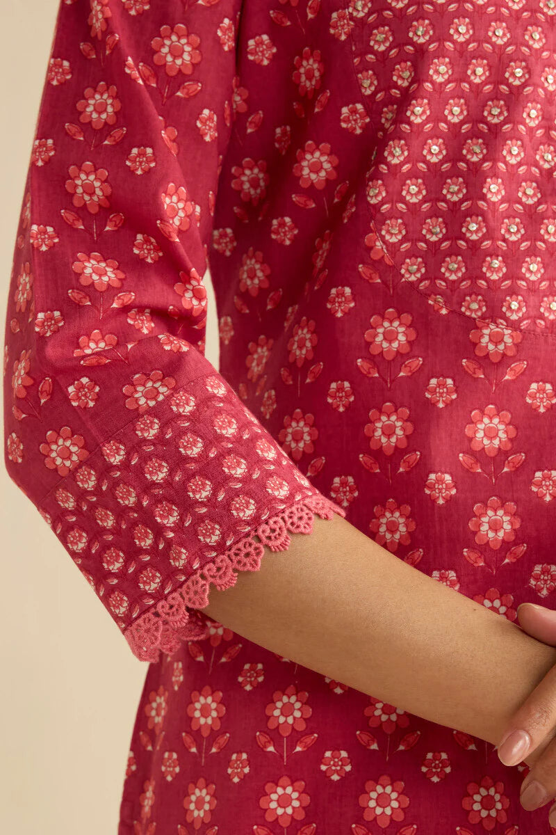 Surplus: Gulraiz Mahima Sanganeri Kurta