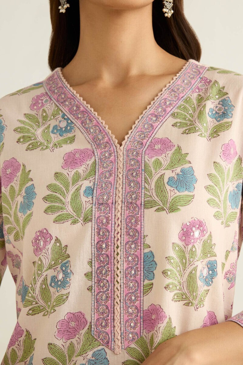 Gulbarg Fareena Sanganeri Kurta