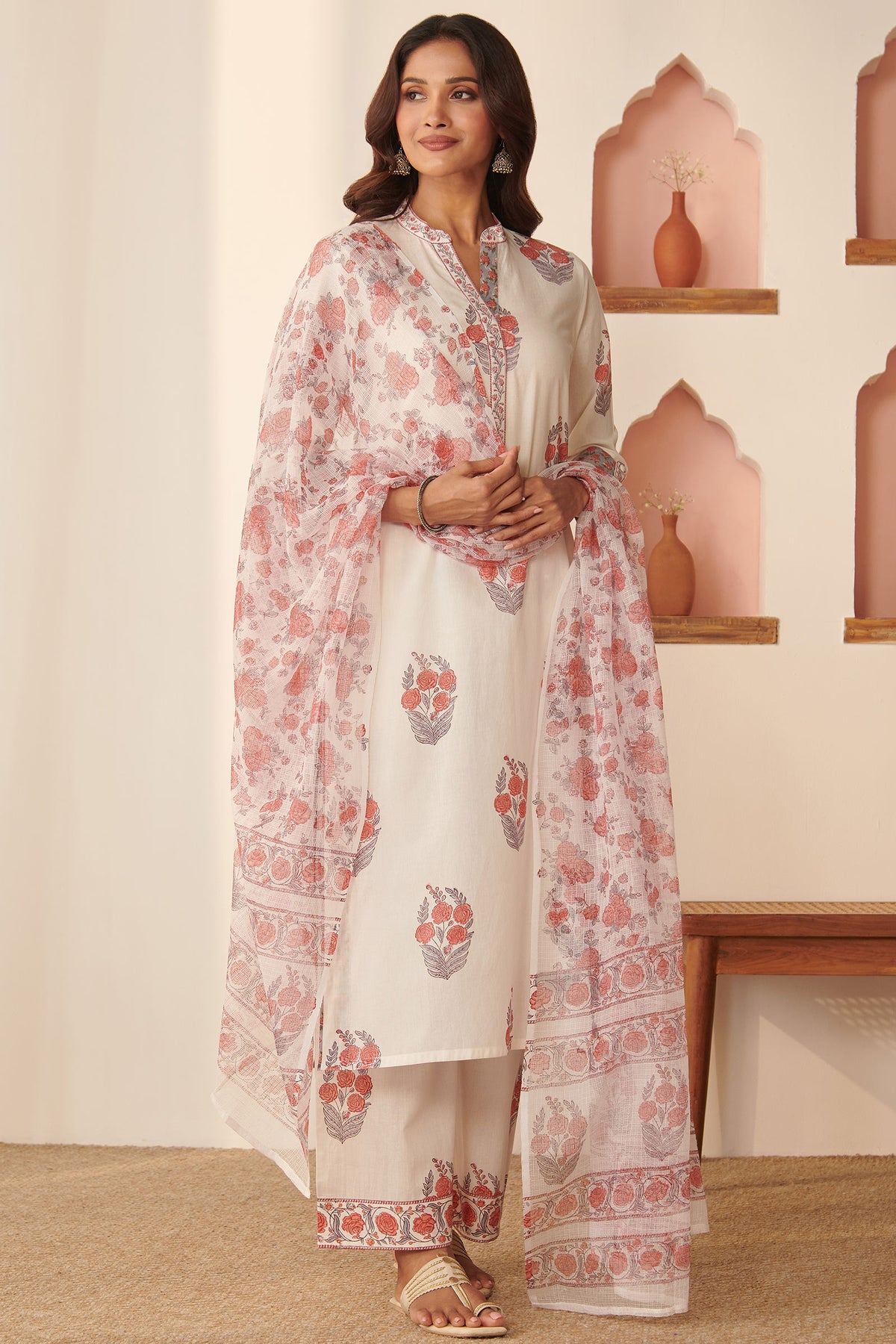 Roz Meher Zeinab Sanganeri Dupatta