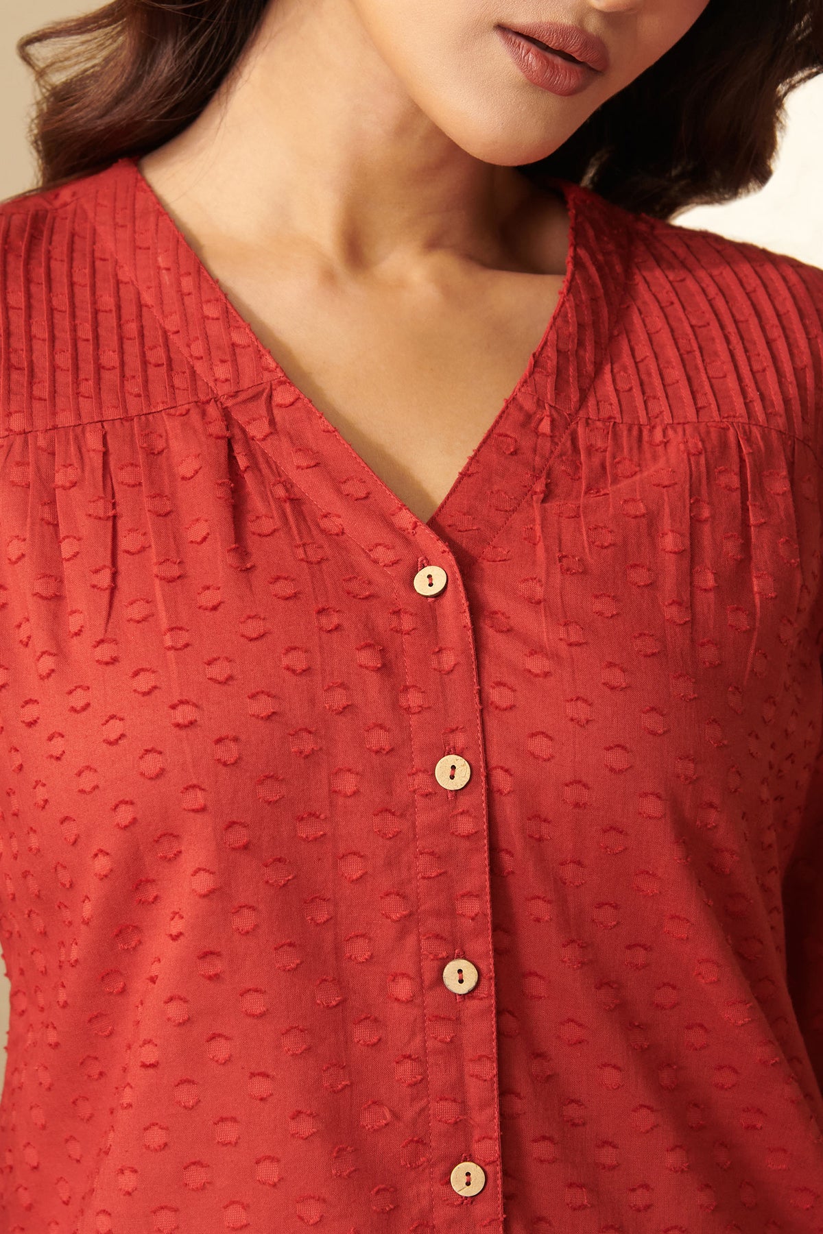 Roza Razia Ruby Red Top