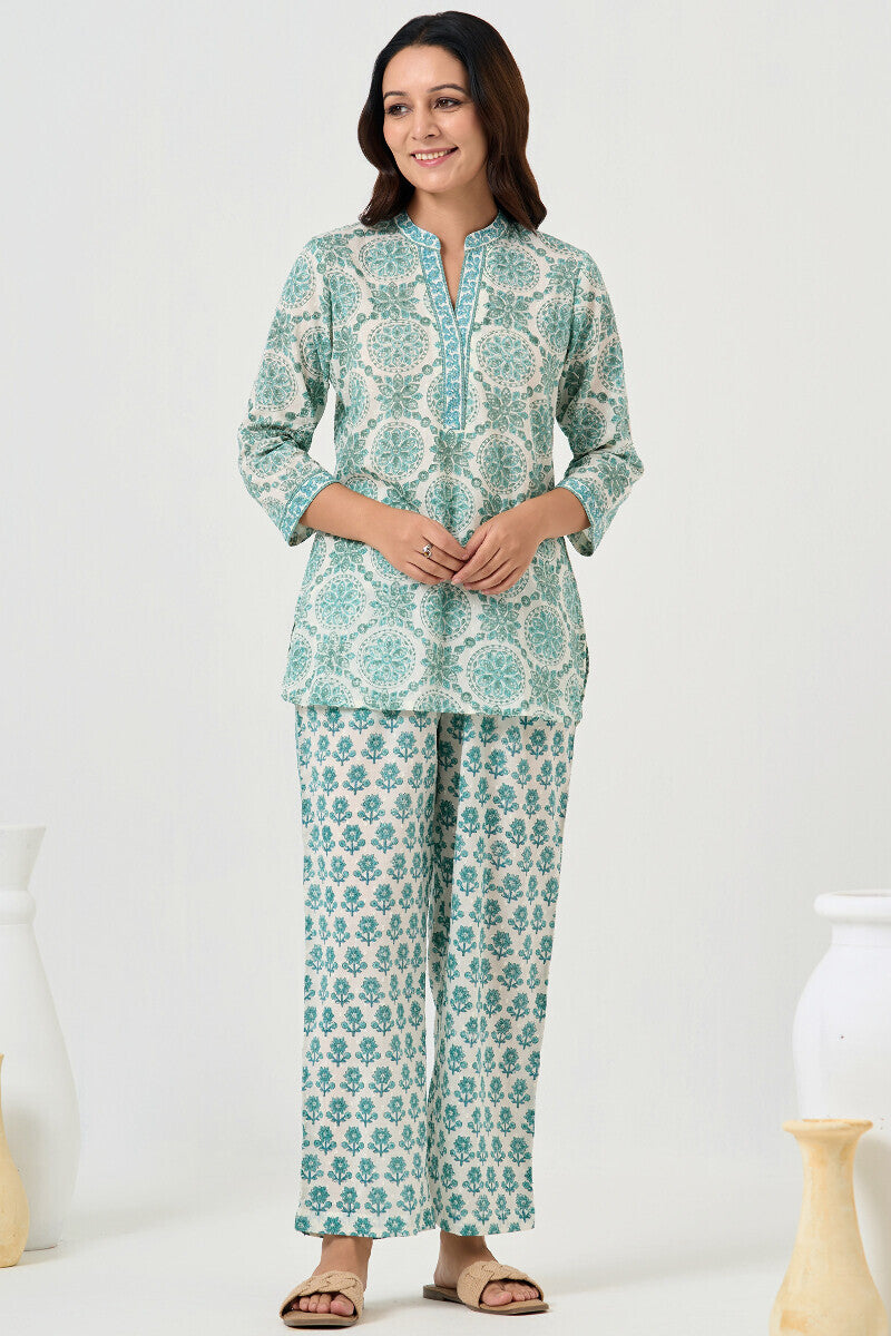 Neelofar Leela Sanganeri Co-ord Set