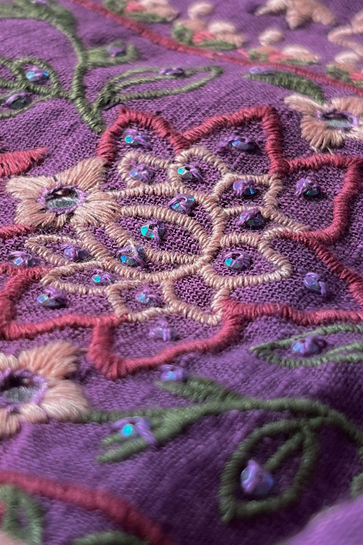 Mehraab Aalia Purple Kurta