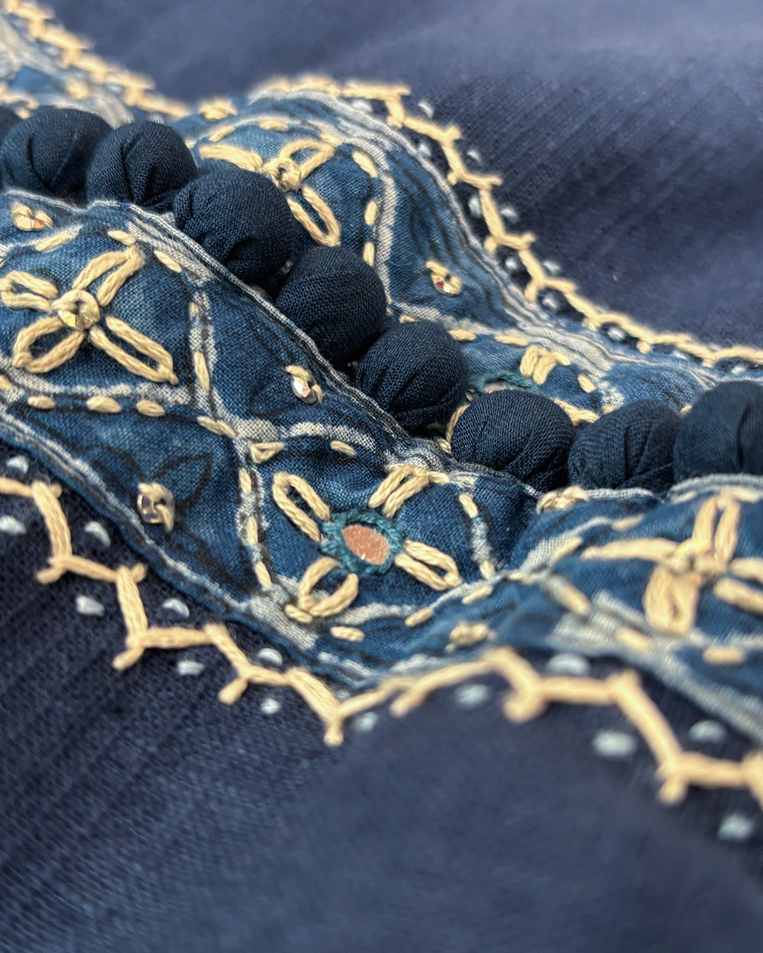 Sehra Nazneen Bagru Kurta