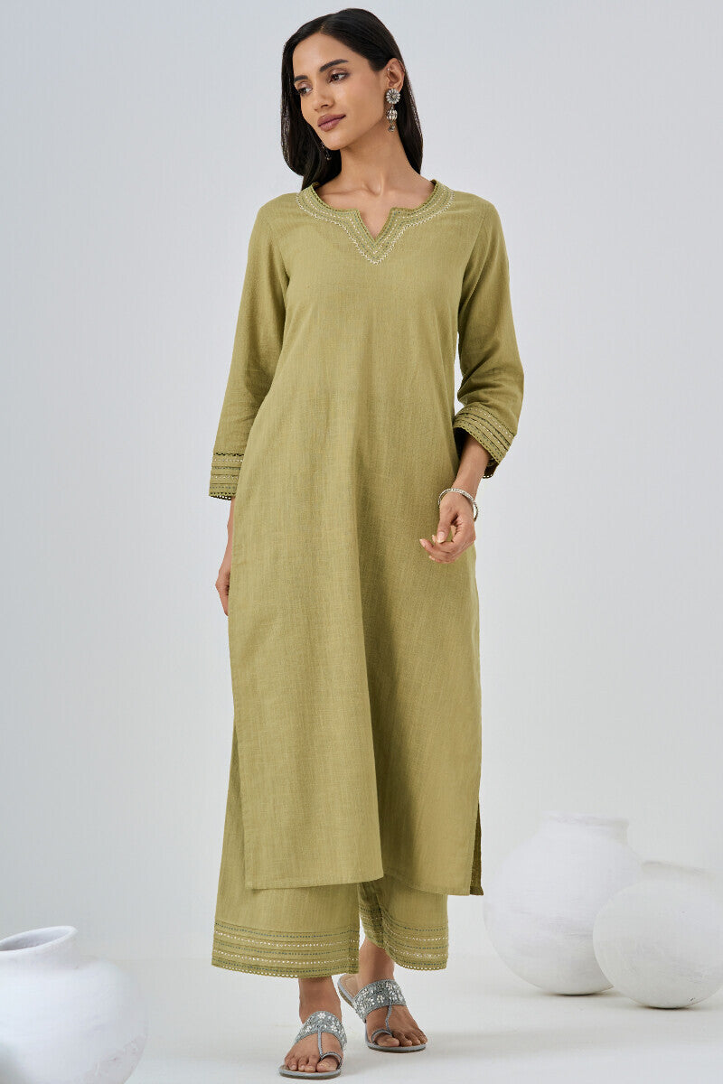 Roza Seerat Sage Green Farsi