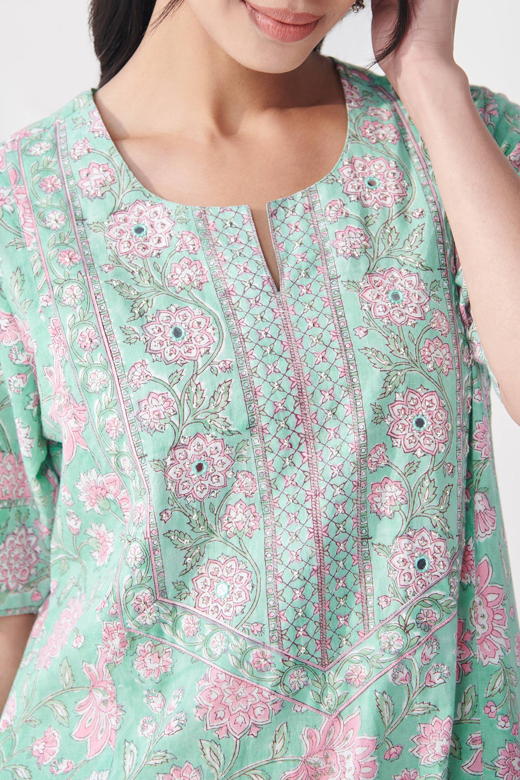 Surplus: Gulbahar Rania Sanganeri Kaftan