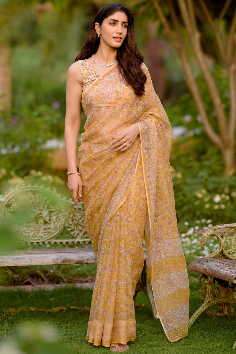 Gul Bano Ferozah Kota Silk Saree