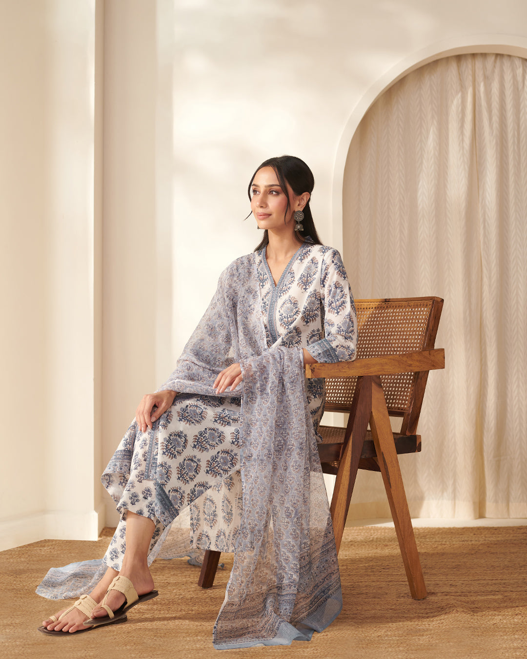 Mehreen Safira Sanganeri Narrow Pants