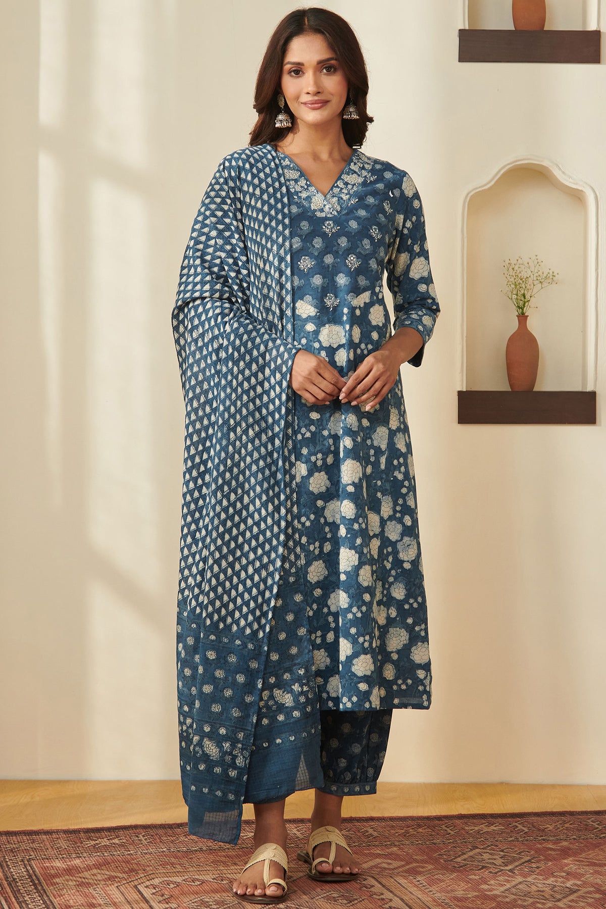 Gulbarg Leela Bagru Dupatta
