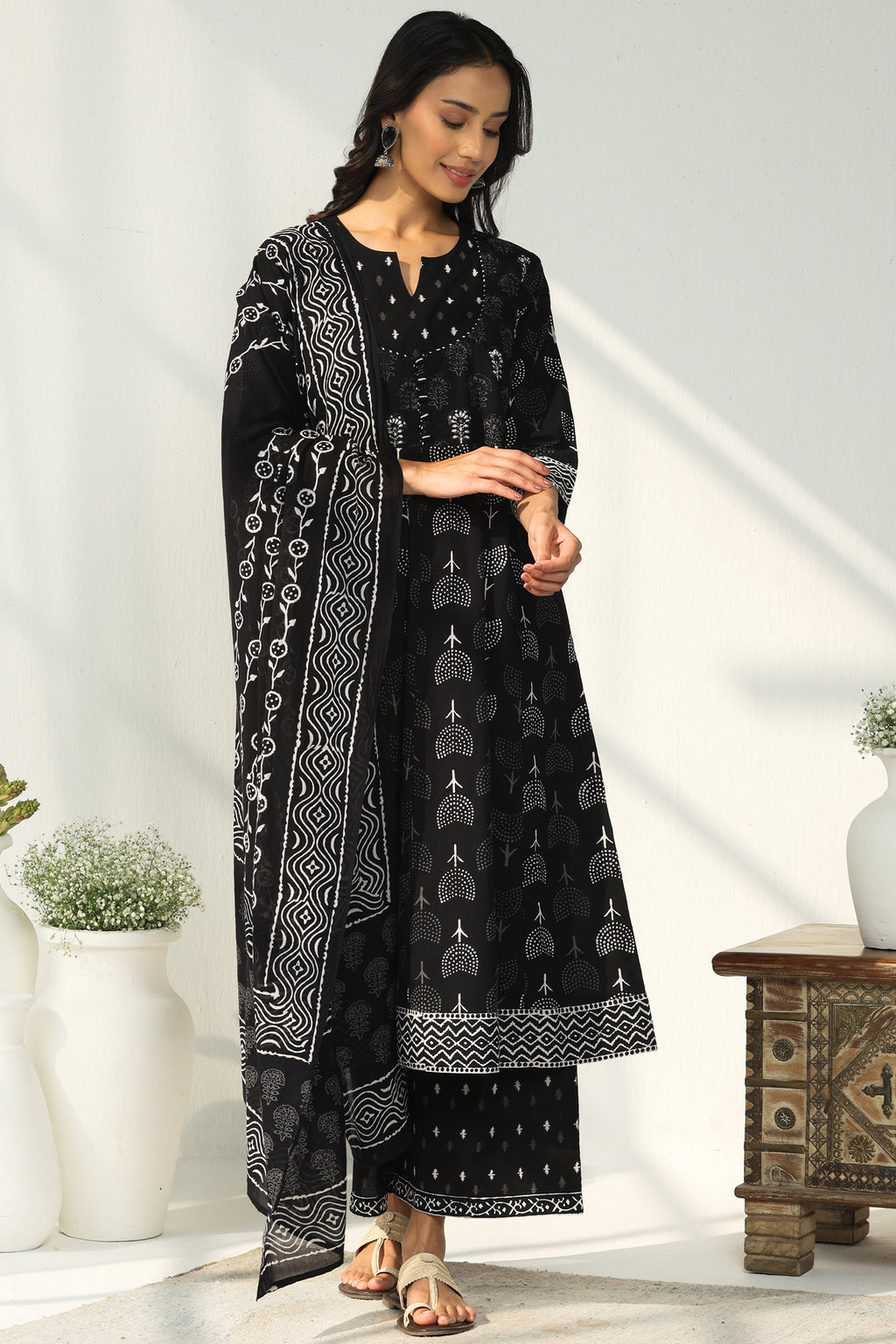 Gauhar Riya Sanganeri Narrow Pants