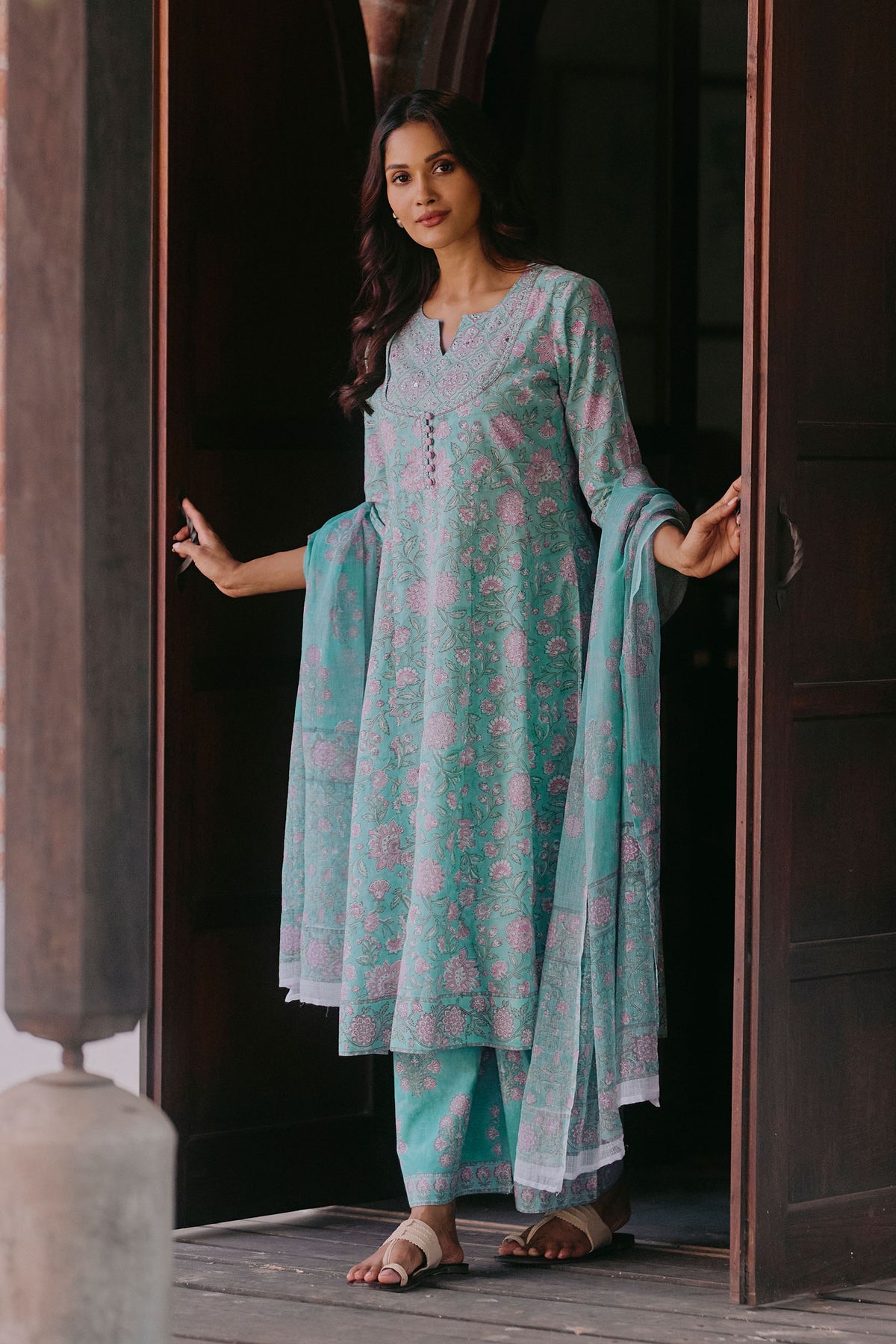 Gulbahar Sehr Sanganeri Dupatta